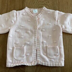 Rose cardigan H&M Size 6- months